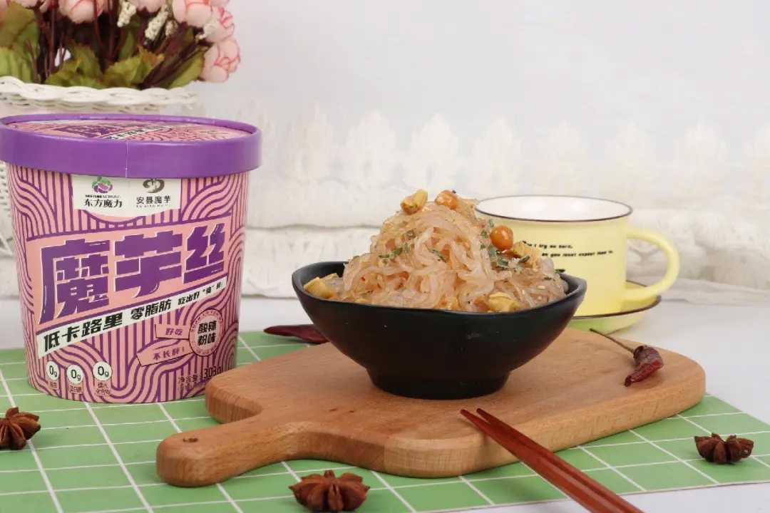 健康美味,一步到位:桶裝魔芋涼面包裝機